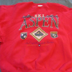 Mens Vtg Danaggers Ski Aspen Colorado Sweater Sz XL